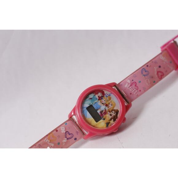 Disney Princess Digital Watch 1990s Pink Vintage Collectible ~ 260402-WH 1063